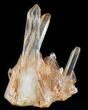 Tangerine Quartz Crystal Cluster - Madagascar #58843-1
